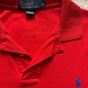 Polo by Ralph Lauren, Soft Cotton Polo, Red